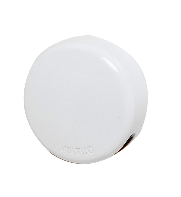 Watco Innovator® Snap-On Bathtub White Finish Overflow Plate Kit